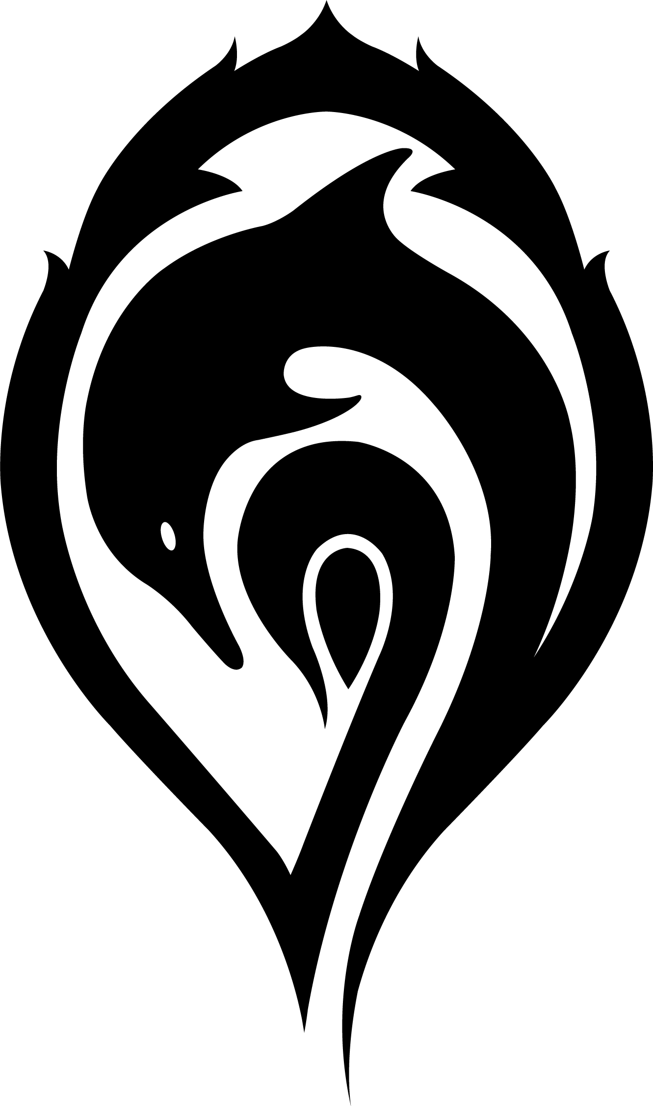 Saadiyat Beach Golf Club Logo Black ICON 01